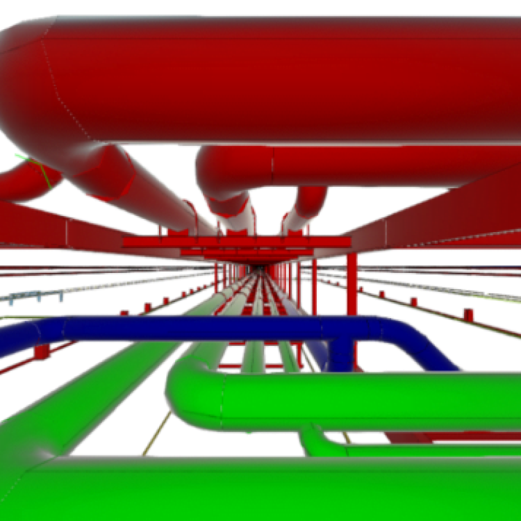 ENPARK MEP BIM PROJECT VIEW LOD 350 3